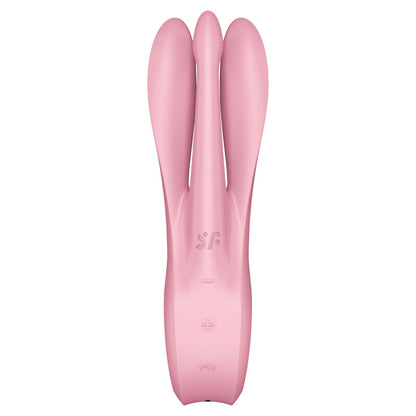 SATISFYER - VIBRADOR THREESOME 1 AZUL