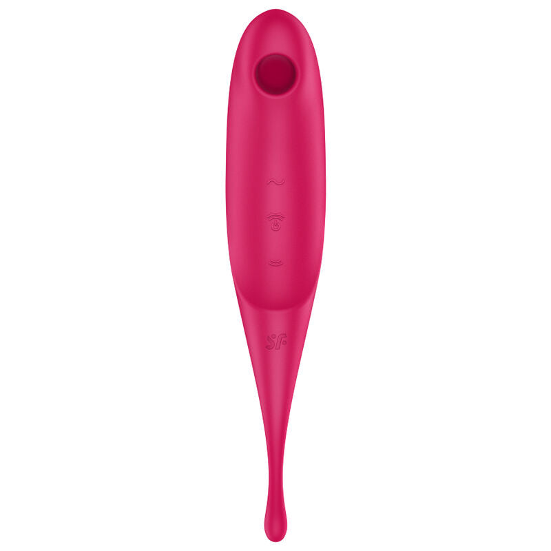 SATISFYER - ESTIMULADOR E VIBRADOR DE PULSO TWIRLING PRO AIR