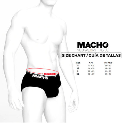 MACHO - MX24RN SLIP VERMELHO S