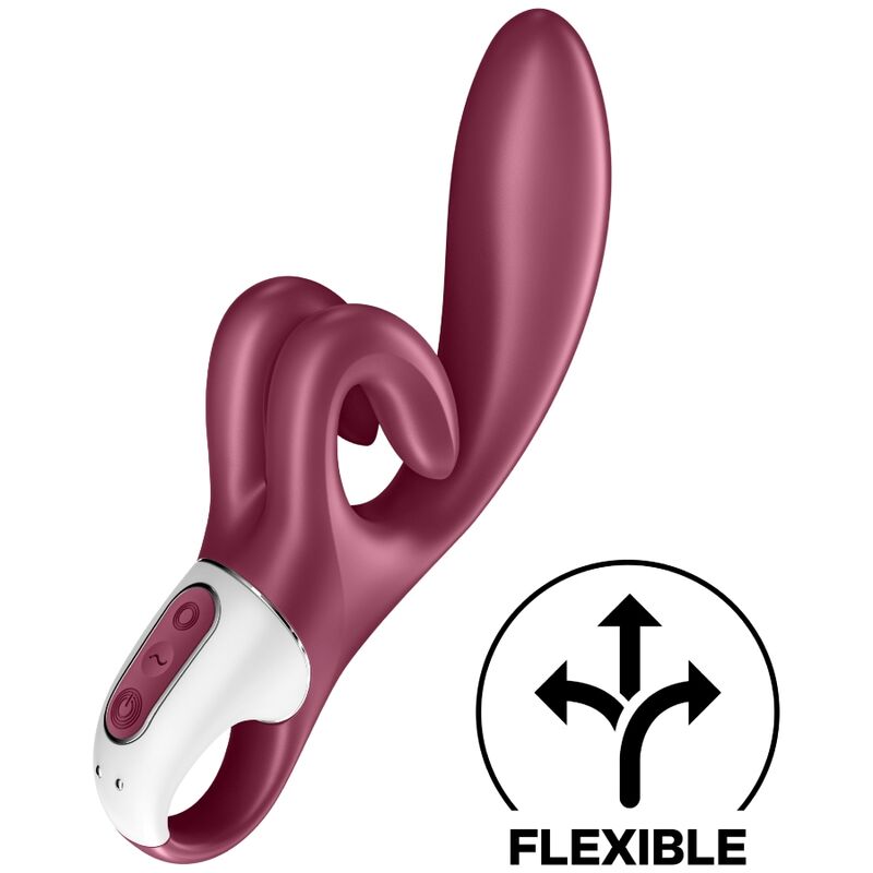 SATISFYER - TOUCH ME COELHO VIBRAO VERMELHO