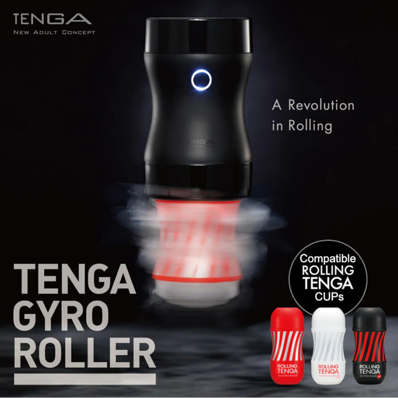 TENGA - GYRO ROLLER COPO MASTURBADOR SUAVE