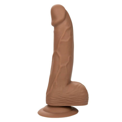 CALEXOTICS - PREGOS DE SILICONE 15.24 CM CASTANHO