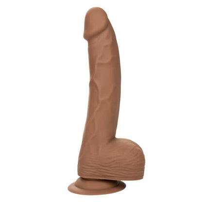 CALEXOTICS - PREGOS DE SILICONE 20.32 CM CASTANHO