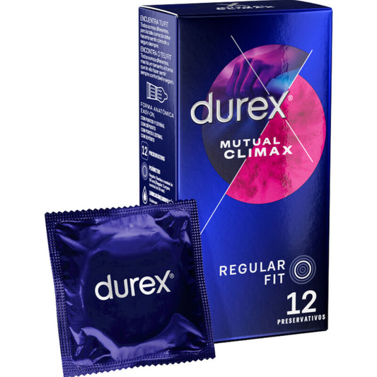 DUREX - CLIMAX MUTUO REGULAR FIT 12 UNIDADES