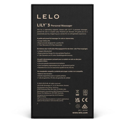 LELO - LILY 3 MASSAGADOR PESSOAL