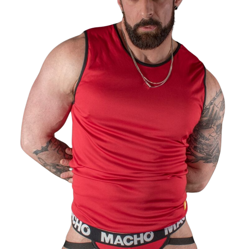 MACHO - T-SHIRT VERMELHA S/M