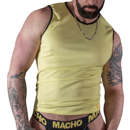 MACHO - T-SHIRT AMARELO S/M