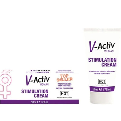 HOT - V-ACTIV CREME DE ESTIMULAÇÃO FEMININA 50ML