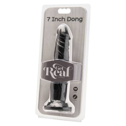 GET REAL - DONG 18 CM PRETO