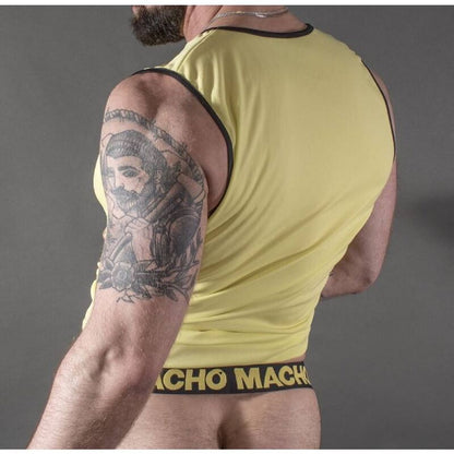 MACHO - T-SHIRT AMARELO S/M