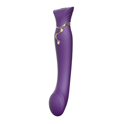 ZALO - QUEEN SET PULSE WAVE CLIT STIM ROXO