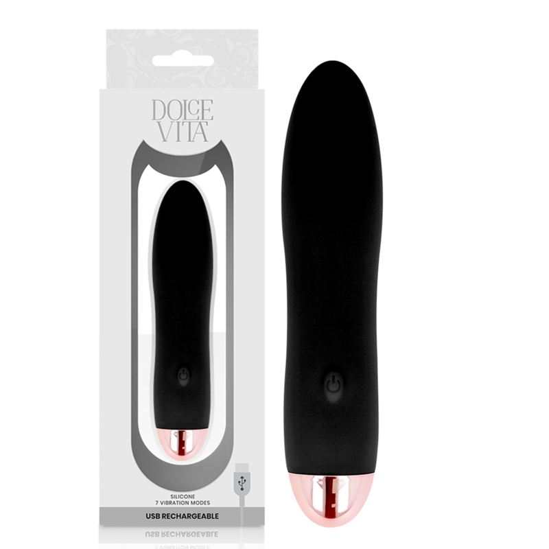 DOLCE VITA - VIBRADOR RECARREGÁVEL 7 VELOCIDADES (MODELO 4)