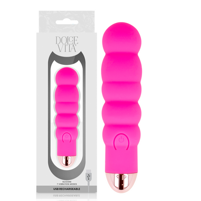 DOLCE VITA - VIBRADOR RECARREGÁVEL 7 VELOCIDADES (MODELO 6)