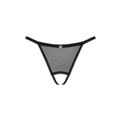 OBSESSIVE - CELIA NOIR TANGA SEM CROTCHLES XS/S