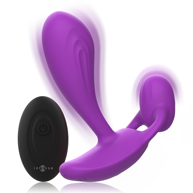 INTENSE - SHELLY PLUG ANAL CONTROLE REMOTO ROXO