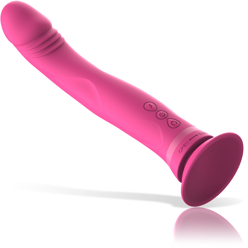 INTENSE - MICHELANGELO ROSA VIBRADOR DE SILICONE DILDO