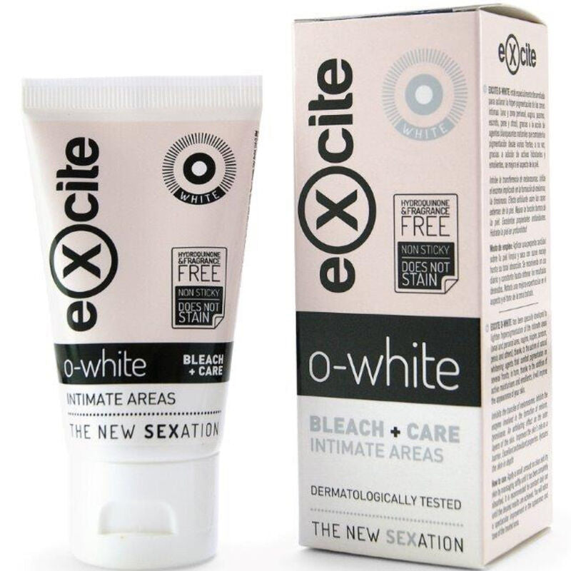 EXCITE - CUIDADO ÁREAS ÍNTIMAS O-WHITE BLEACH 50 ML