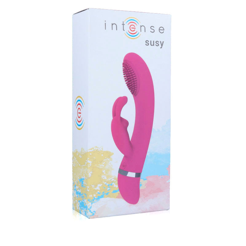 INTENSE - VIBRADOR OSCILANTE SUSY COELHO DE SILICONE ROSA