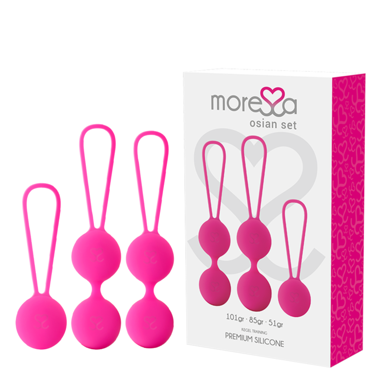 MORESSA - CONJUNTO OSIAN PREMIUM SILICONE ROSA