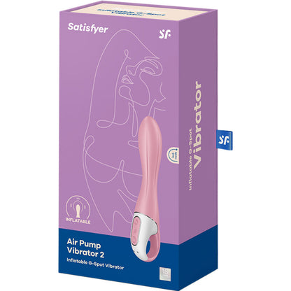 SATISFYER - VIBRADOR BOMBA DE AR 2 ROSA