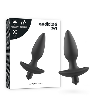 ADDICTED TOYS - MASSAJADOR PLUG ANAL COM VIBRAÇÃO