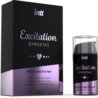 INTT LUBRICANTS - GEL ESTIMULANTE E EXCITANTE ÍNTIMO CALOR ATIVADOR DE DESEJO SEXUAL