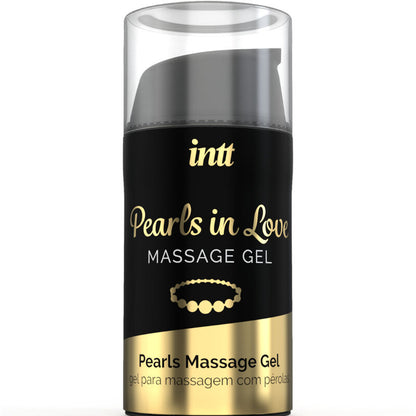 INTT MASSAGE & ORAL SEX - PÉROLAS APAIXONADAS COM COLAR DE PÉROLAS E GEL DE SILICONE