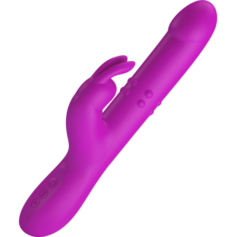 PRETTY LOVE - VIBRADOR REESE COM ROTAO ROXA