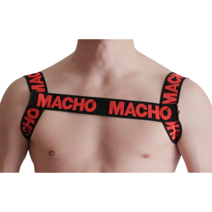 MACHO - ARNÊS VERMELHO