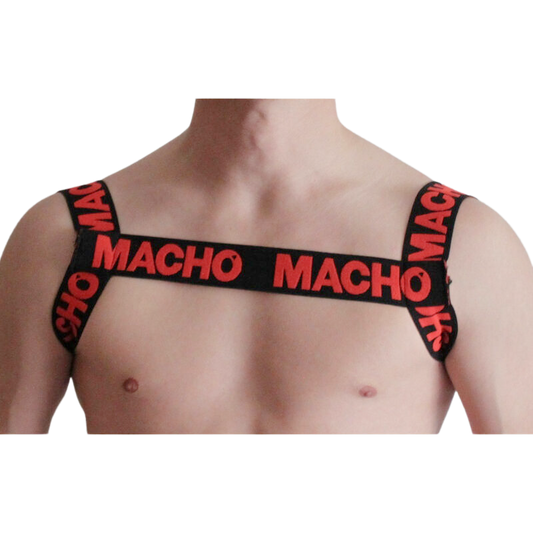 MACHO - ARNÊS VERMELHO