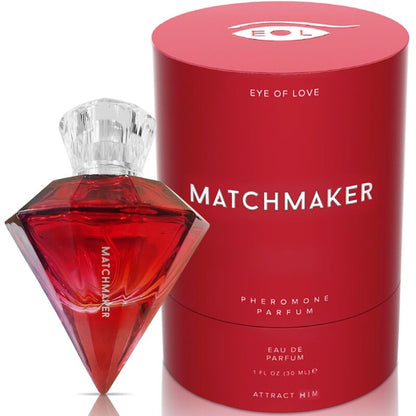 EYE OF LOVE - PERFUME DE FEROMÔNIO DE DIAMANTE VERMELHO ATTRACT HIM 30 ML