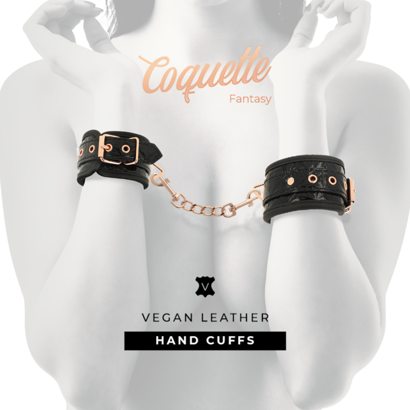 COQUETTE CHIC DESIRE - ALGEMAS BLACK EDITION COM FORRO DE NEOPRENE