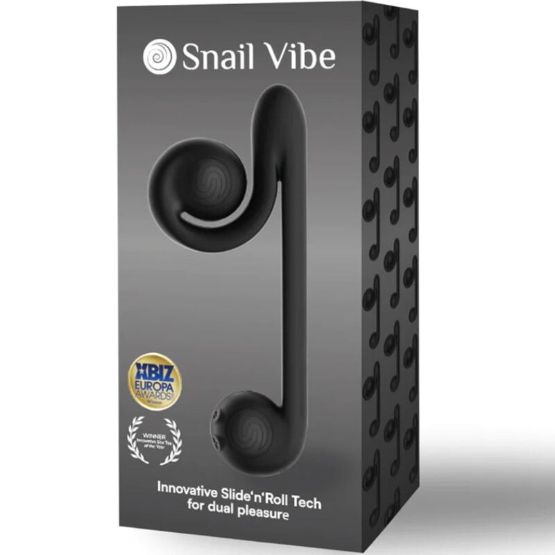 SNAIL VIBE - VIBRADOR MULTIAÇÃO PRETO