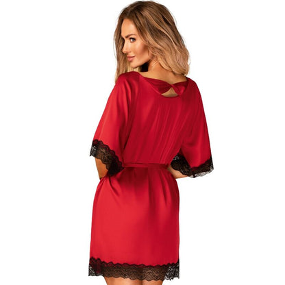 OBSESSIVE - SENSUELIA PEIGNOIR VERMELHO S/M