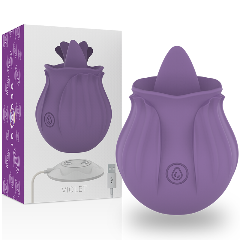 INTENSE - VIOLET CL TORIS STIMULATOR 10 VIBRATIONS LILÁS