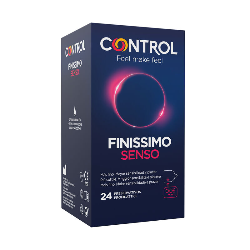 CONTROL - PRESERVATIVOS FINISSIMO SENSO 24 UNIDADES