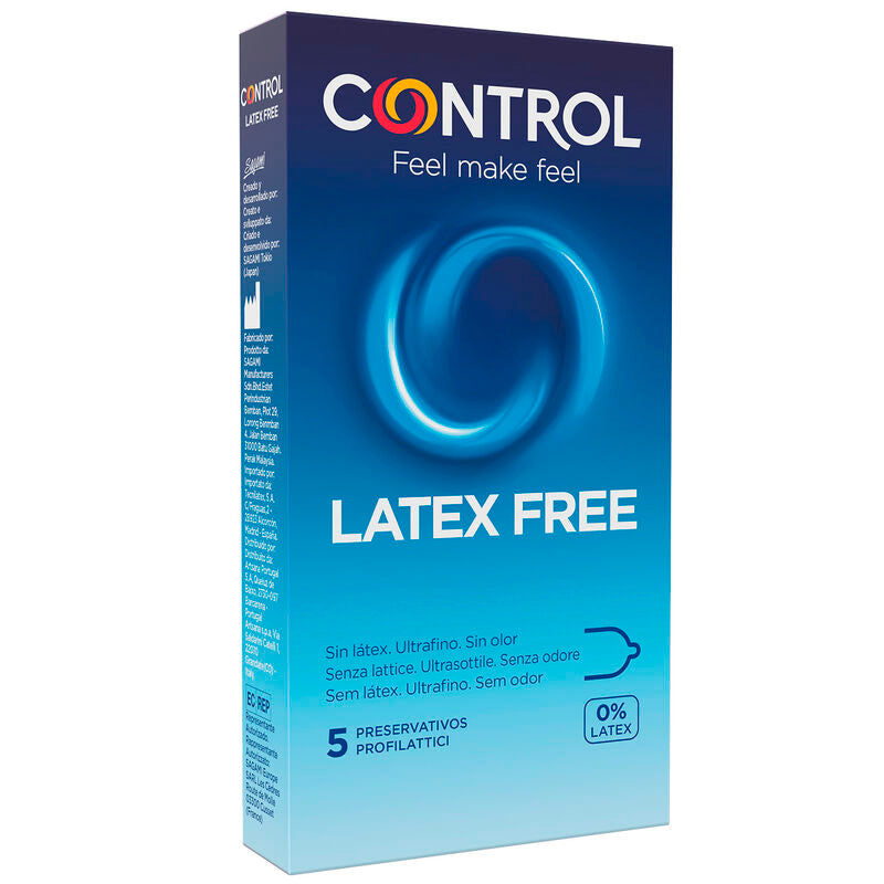 CONTROL - PERSERVATIVOS LATEX FREE 5 UNIDADES