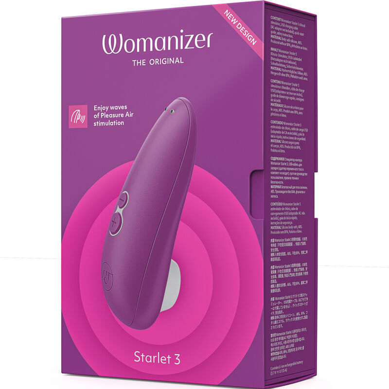 WOMANIZER - STARLET 3 ESTIMULADOR CLITORIAL VIOLETA