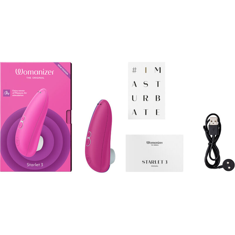 WOMANIZER - STARLET 3 ESTIMULADOR CLITORIAL ROSA