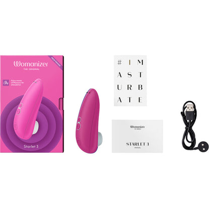 WOMANIZER - STARLET 3 ESTIMULADOR CLITORIAL ROSA