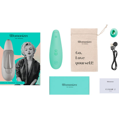 WOMANIZER - MARILYN MONROE CLASSIC 2 ESTIMULADOR CLITORIAL MENTA