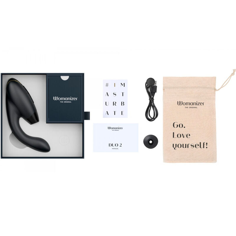 WOMANIZER - DUO 2 ESTIMULADOR PRETO