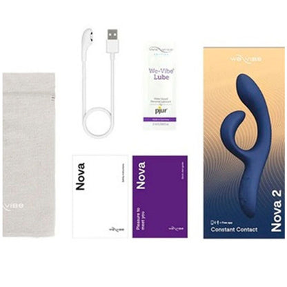 WE-VIBE - VIBRADOR NOVA 3 COELHO AZUL MEIA NOITE