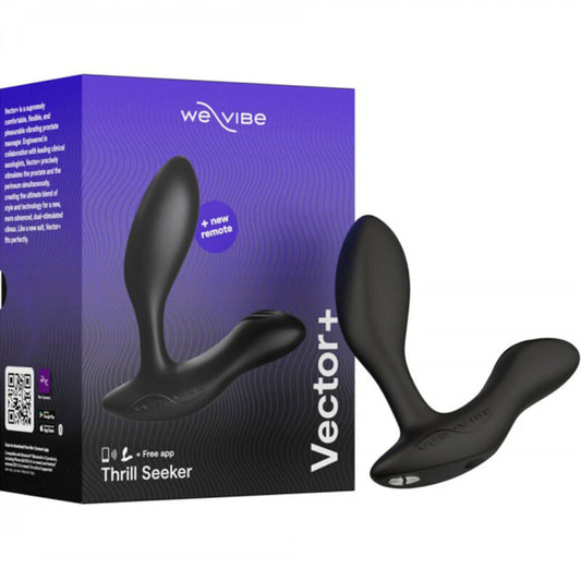 WE-VIBE - MASSAGEADOR DE PRÓSTATA VECTOR+ PRETO