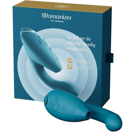 WOMANIZER - DUO 2 ESTIMULADOR BLUE PETROL