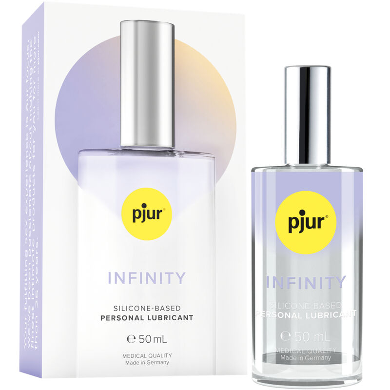 PJUR - LUBRIFICANTE PESSOAL  BASE DE SILICONE INFINITY 50 ML