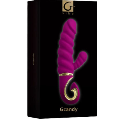 G-VIBE - BRINQUEDOS DIVERTIDOS COELHO VIBRADOR GCANDY SWEET RASPBERRY