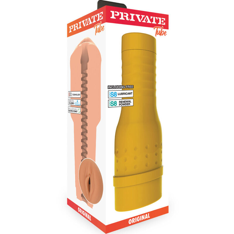 PRIVATE - MASTURBADOR NATURAL DE TUBO ORIGINAL