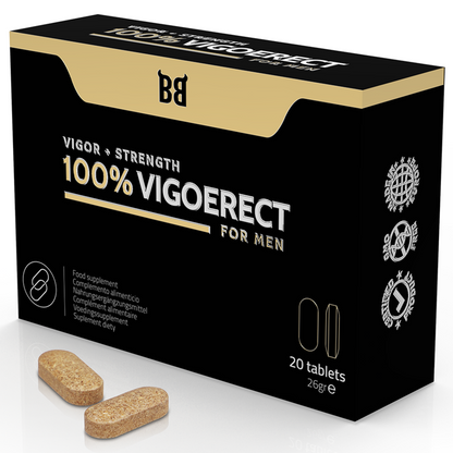 BLACK BULL - 100% VIGOERECT VIGOR + FORÇA PARA HOMENS