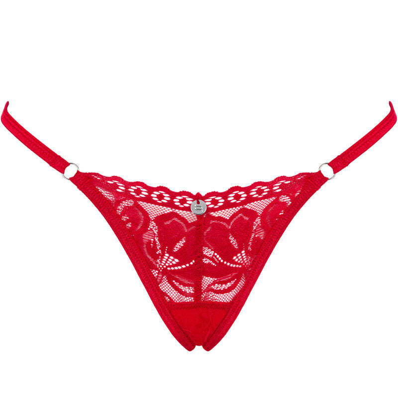 OBSESSIVE - TANGA LACELOVE VERMELHA XS/S